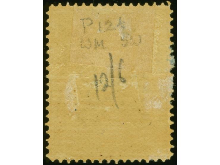 1884-96, 3 s. drab, wmk. V over Crown, perf. 12½, mint large part og, tiny paper remain, deep colour and fine. SG £ 140
