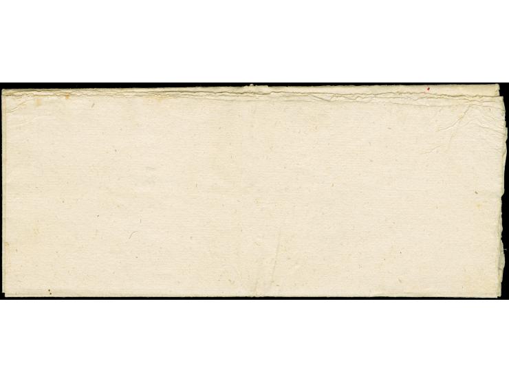 1596, kompletter Faltbrief aus Danzig, adressiert an Corsini in London . Guter Erhaltung. Ein seltener früher Brief.