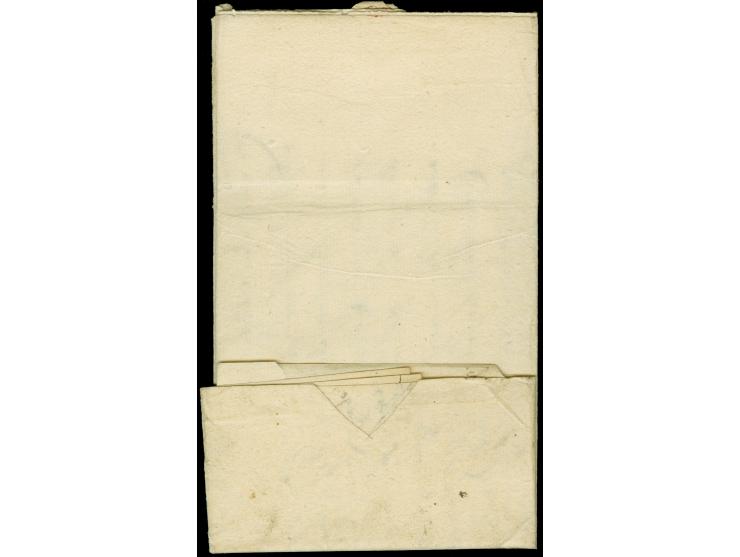 1706, kompletter Faltbrief mit Datierung vom 27.7. und vorderseitigem Vermerk “Franco Danzig” nach Thorn mit rückseitigen Kat