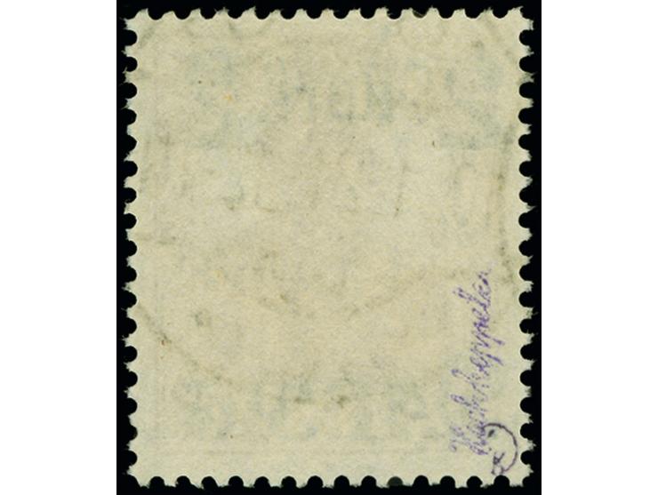 2M. auf 35 Pfg., ohne Netzunterdruck, sauber und klar zeitgerecht gestempelt “ZOPPOT 19.1.21”, tadellos, sign. Hochkeppeler s