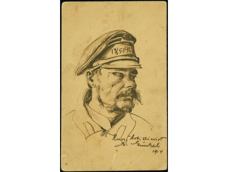 “STACJA ROZDZIELCZA / dla jeńców i internowanych w Kobrynie”, violet three-line cachet on postcard from “KOBRYŃ 1.5.1919” to 