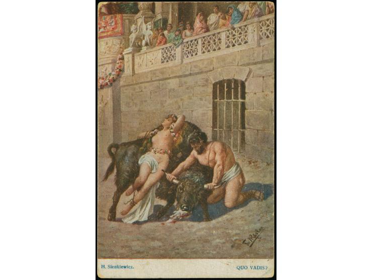 “Cenzura Szwadronu Technicznego / Pułku Jazdy Tatarskiej, dnia 18.1.1919. Podpis”, violet, boxed three-line cachet on postcar