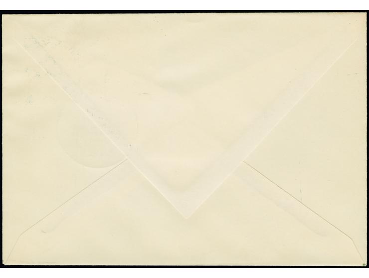 1950, Philharmonie mit ESST auf amtlichem FDC