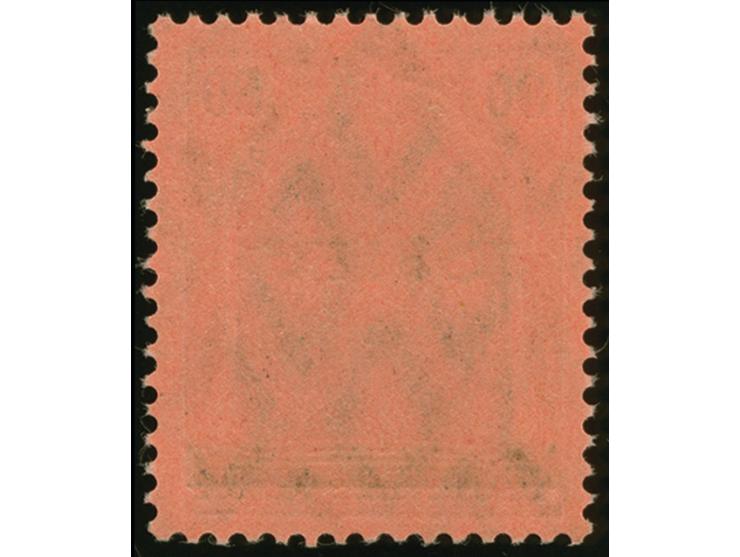 Germania 80 Pfg., Aufdrucktype I, postfrisch mit leichter Fingerspur, einwandfrei. Unsigniert mit Fotoattest Bernhard BPP (20