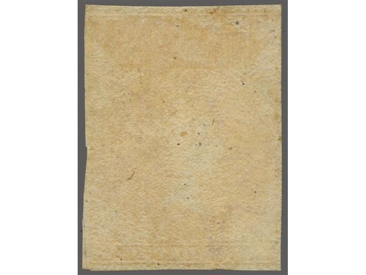 1855, Perkins Bacon 2 d. Plate Proof in carmine-lake, on medium wove paper without watermark, well margins all around. A fine