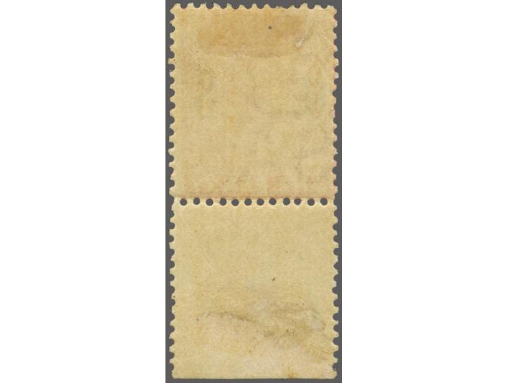 1899, 1 d. rosine, wmk. Crown SA, perf. 13, overprint variety no stop after "S", mint hinged, few short perfs, fresh and fine