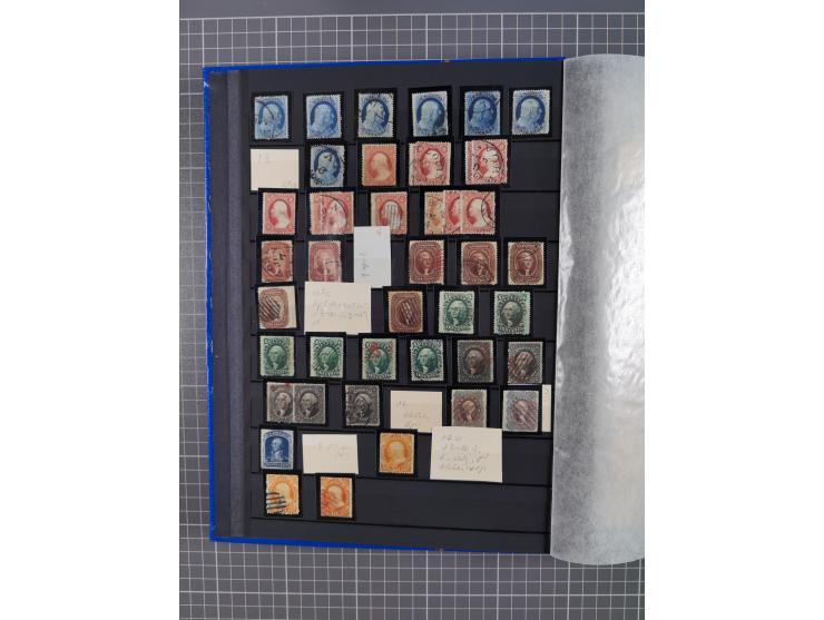 1847/1920 (ca.), interesting holding in stockbook, unused and used, containing much better and interesting material as Michel