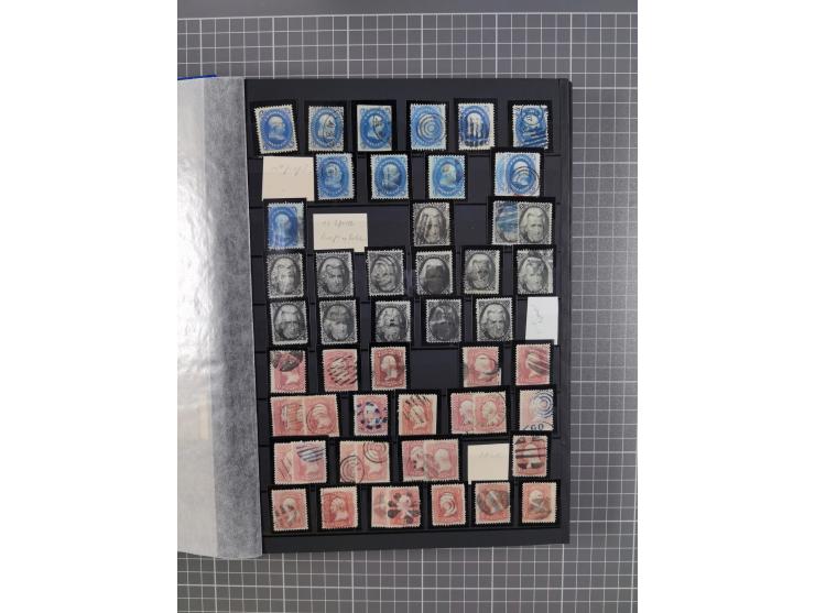 1847/1920 (ca.), interesting holding in stockbook, unused and used, containing much better and interesting material as Michel