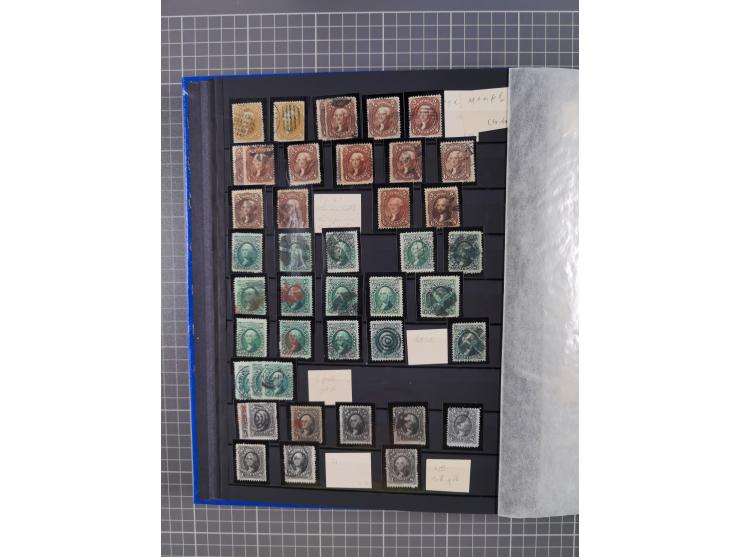 1847/1920 (ca.), interesting holding in stockbook, unused and used, containing much better and interesting material as Michel