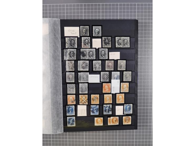 1847/1920 (ca.), interesting holding in stockbook, unused and used, containing much better and interesting material as Michel