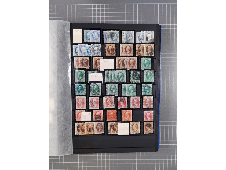 1847/1920 (ca.), interesting holding in stockbook, unused and used, containing much better and interesting material as Michel