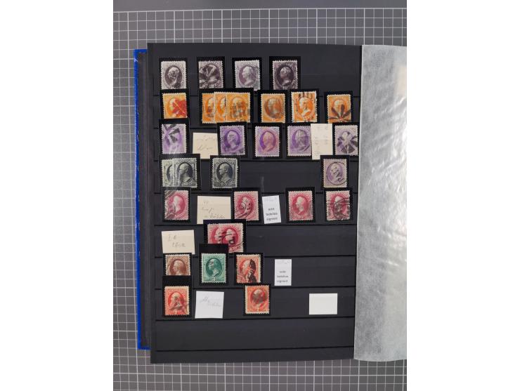 1847/1920 (ca.), interesting holding in stockbook, unused and used, containing much better and interesting material as Michel