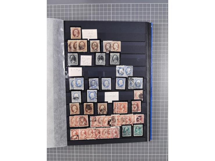 1847/1920 (ca.), interesting holding in stockbook, unused and used, containing much better and interesting material as Michel