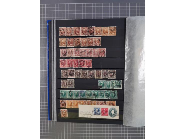 1847/1920 (ca.), interesting holding in stockbook, unused and used, containing much better and interesting material as Michel