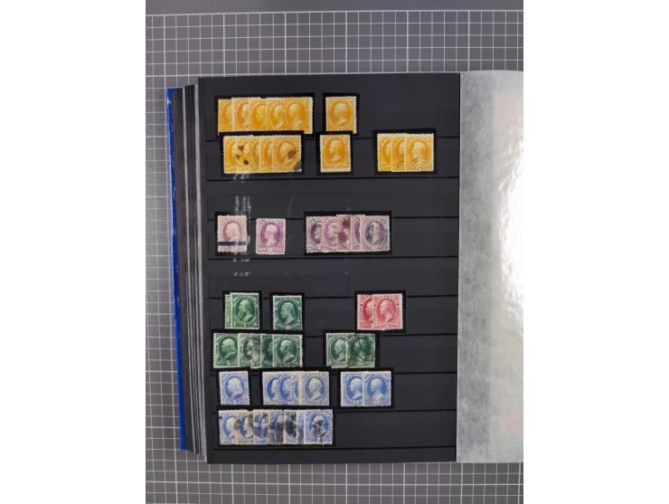 1847/1920 (ca.), interesting holding in stockbook, unused and used, containing much better and interesting material as Michel