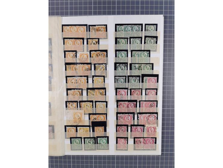 1850/64, small holding forerunners and first issues, including Mi. 1(4), 2(2), 4(3), 5(7) and 6(4)