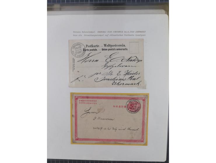 1900/05 (ca.), umfangreiche Sammlung “Feldpost” mit ca. 90 Briefen und Karten sowie schönen Briefstücken und wenigen losen Ma