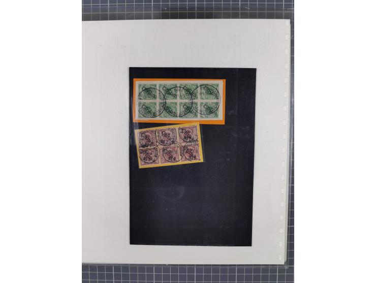 1900/05 (ca.), umfangreiche Sammlung “Feldpost” mit ca. 90 Briefen und Karten sowie schönen Briefstücken und wenigen losen Ma