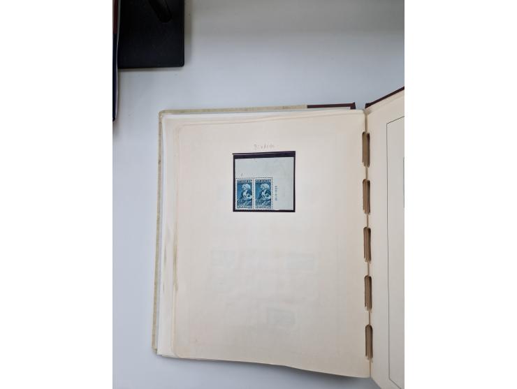 1920/58, in den Hauptnummern komplette, anfangs meist ungebrauchte, später postfrische und ungebrauchte Sammlung inkl. Dienst