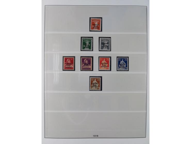 Dienst- und Portomarken: &nbsp;1878/1950, ungebraucht/postfrische und gestempelte Sammlung inkl. Doubletten mit u.a. Industri