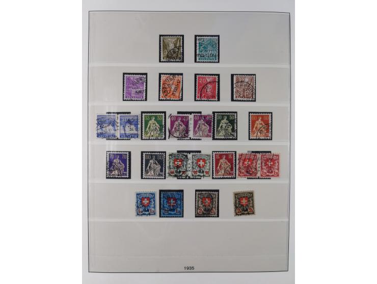 Dienst- und Portomarken: &nbsp;1878/1950, ungebraucht/postfrische und gestempelte Sammlung inkl. Doubletten mit u.a. Industri