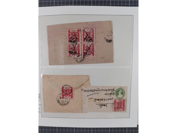 1880/1949, about 60 covers and cards, including many interesting items from different states including combination with Briti