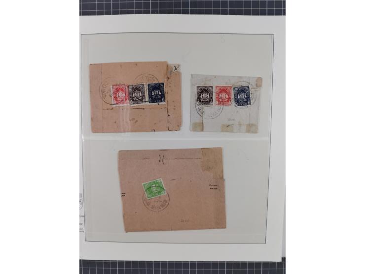 1880/1949, about 60 covers and cards, including many interesting items from different states including combination with Briti