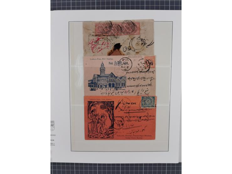 1880/1949, about 60 covers and cards, including many interesting items from different states including combination with Briti
