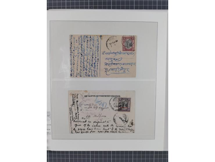 1880/1949, about 60 covers and cards, including many interesting items from different states including combination with Briti