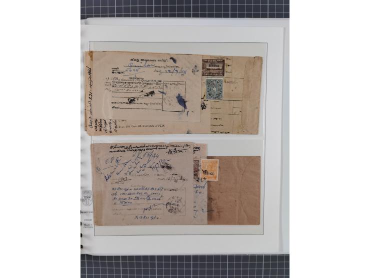 1880/1949, about 60 covers and cards, including many interesting items from different states including combination with Briti