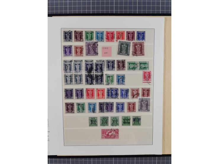 1855/1950 (ca.), unused and used collection including many better sets and single stamps, including SG 147, 191, Gandhi set, 