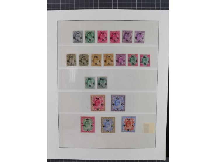 1855/1950 (ca.), unused and used collection including many better sets and single stamps, including SG 147, 191, Gandhi set, 