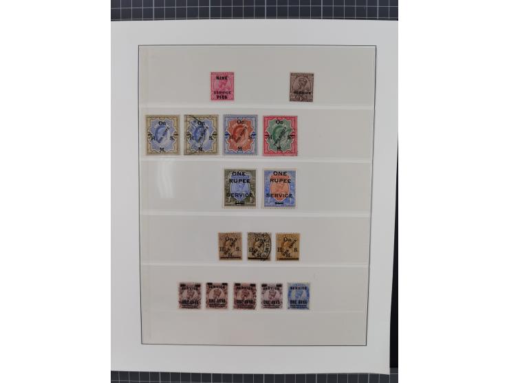 1855/1950 (ca.), unused and used collection including many better sets and single stamps, including SG 147, 191, Gandhi set, 