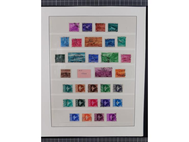 1855/1950 (ca.), unused and used collection including many better sets and single stamps, including SG 147, 191, Gandhi set, 