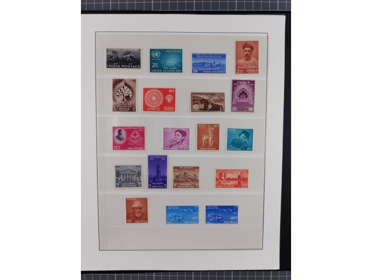 1855/1950 (ca.), unused and used collection including many better sets and single stamps, including SG 147, 191, Gandhi set, 