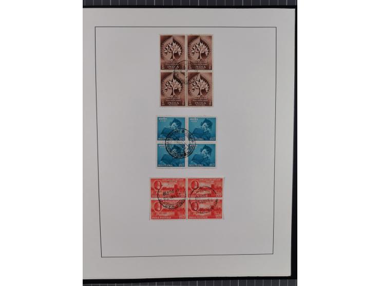 1855/1950 (ca.), unused and used collection including many better sets and single stamps, including SG 147, 191, Gandhi set, 