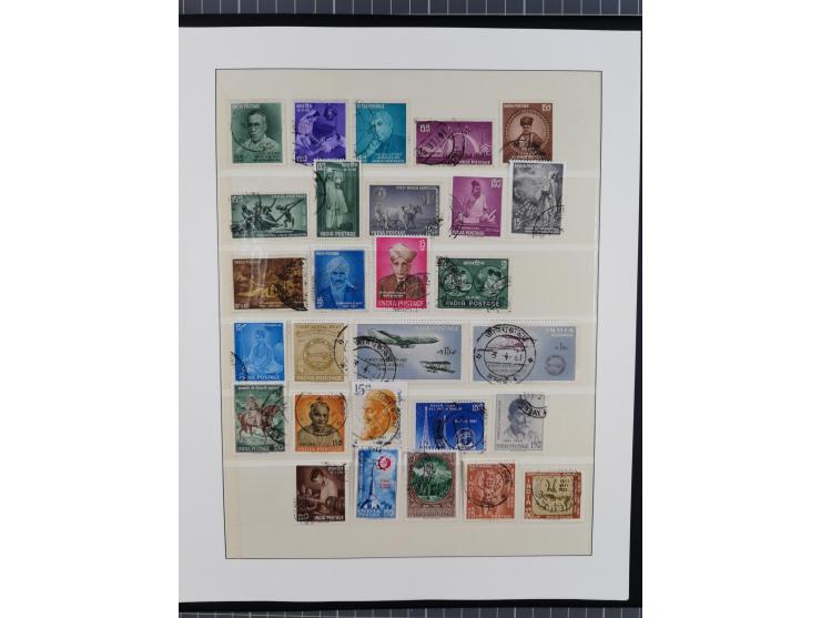 1855/1950 (ca.), unused and used collection including many better sets and single stamps, including SG 147, 191, Gandhi set, 