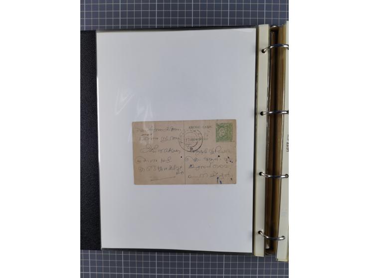 1880/1940 (ca.), about 180 items of postal stationery and few covers, unused and used, including some with additional frankin