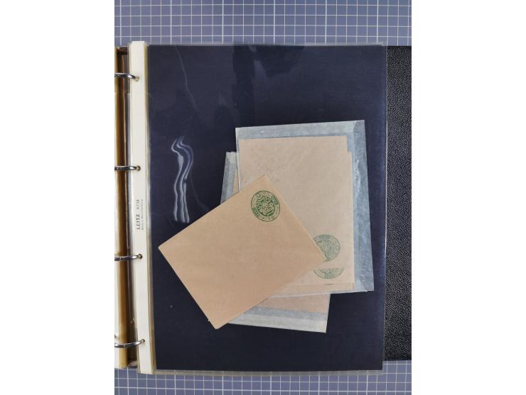 1880/1940 (ca.), about 180 items of postal stationery and few covers, unused and used, including some with additional frankin