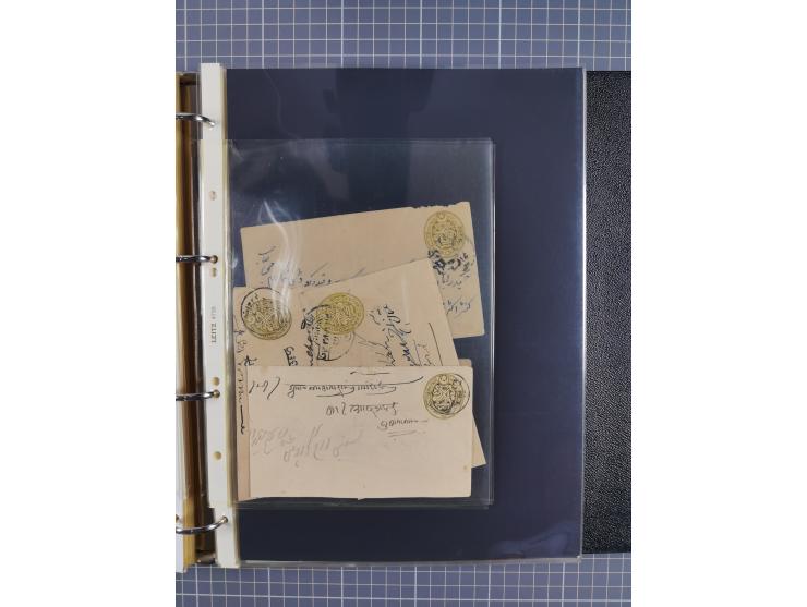 1880/1940 (ca.), about 180 items of postal stationery and few covers, unused and used, including some with additional frankin