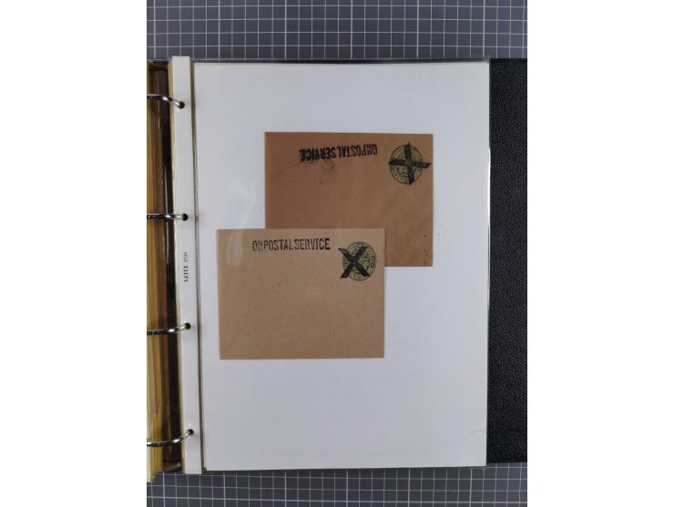 1880/1940 (ca.), about 180 items of postal stationery and few covers, unused and used, including some with additional frankin