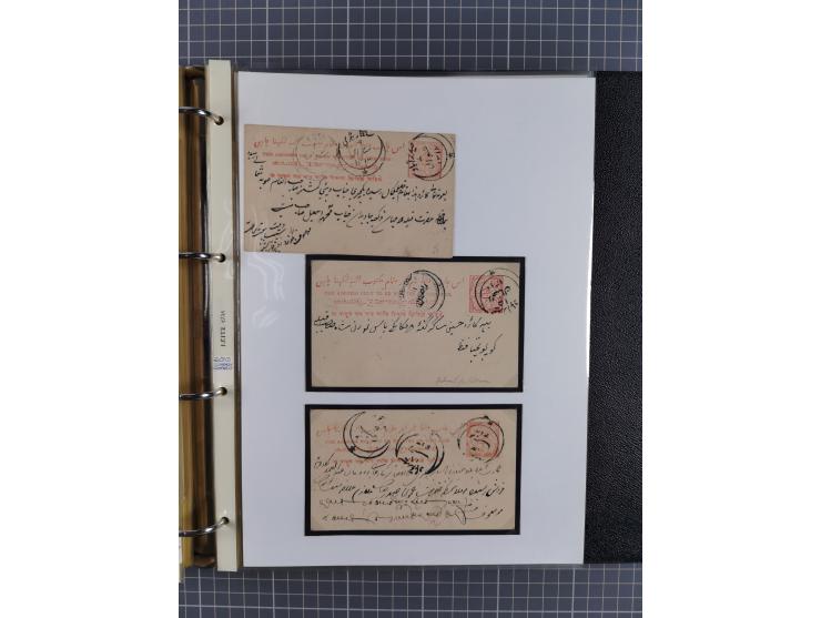 1880/1940 (ca.), about 180 items of postal stationery and few covers, unused and used, including some with additional frankin