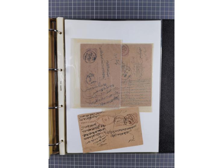 1880/1940 (ca.), about 180 items of postal stationery and few covers, unused and used, including some with additional frankin