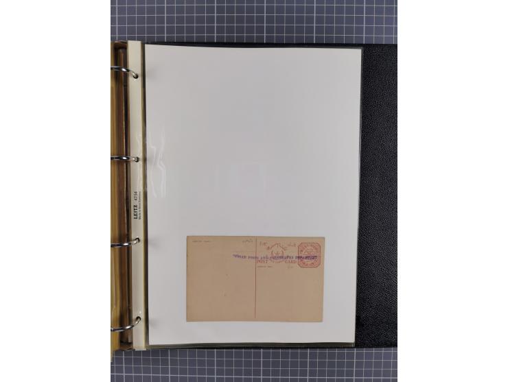 1880/1940 (ca.), about 180 items of postal stationery and few covers, unused and used, including some with additional frankin