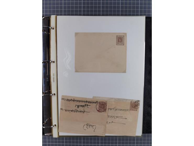 1880/1940 (ca.), about 180 items of postal stationery and few covers, unused and used, including some with additional frankin