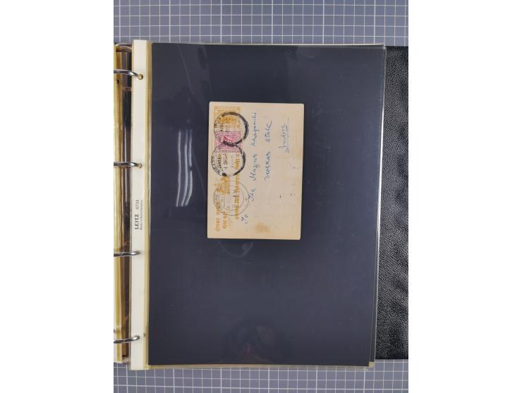 1880/1940 (ca.), about 180 items of postal stationery and few covers, unused and used, including some with additional frankin