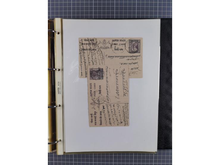 1880/1940 (ca.), about 180 items of postal stationery and few covers, unused and used, including some with additional frankin