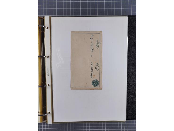 1880/1940 (ca.), about 180 items of postal stationery and few covers, unused and used, including some with additional frankin