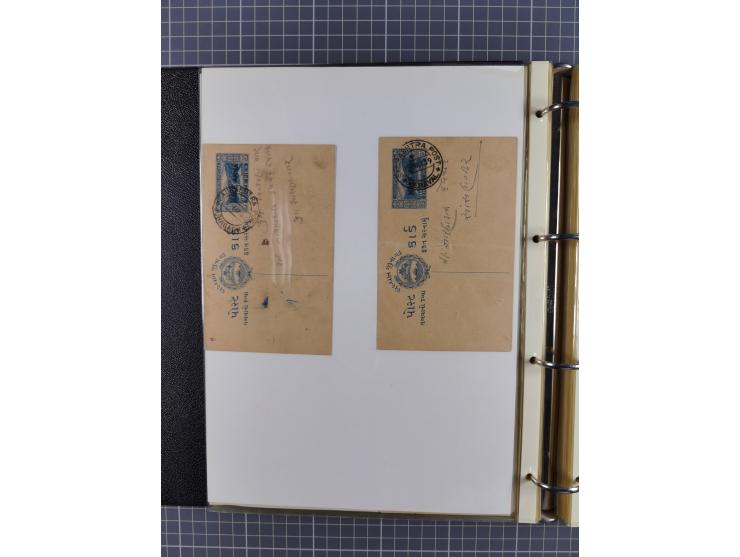 1880/1940 (ca.), about 180 items of postal stationery and few covers, unused and used, including some with additional frankin