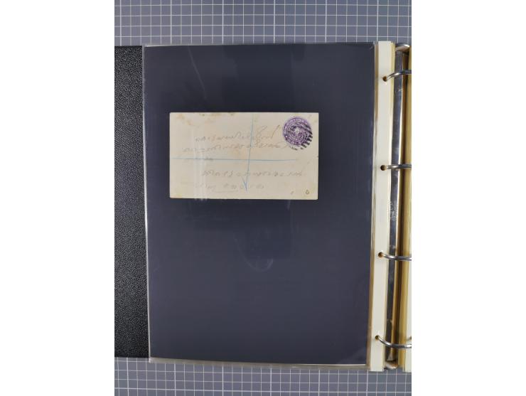 1880/1940 (ca.), about 180 items of postal stationery and few covers, unused and used, including some with additional frankin